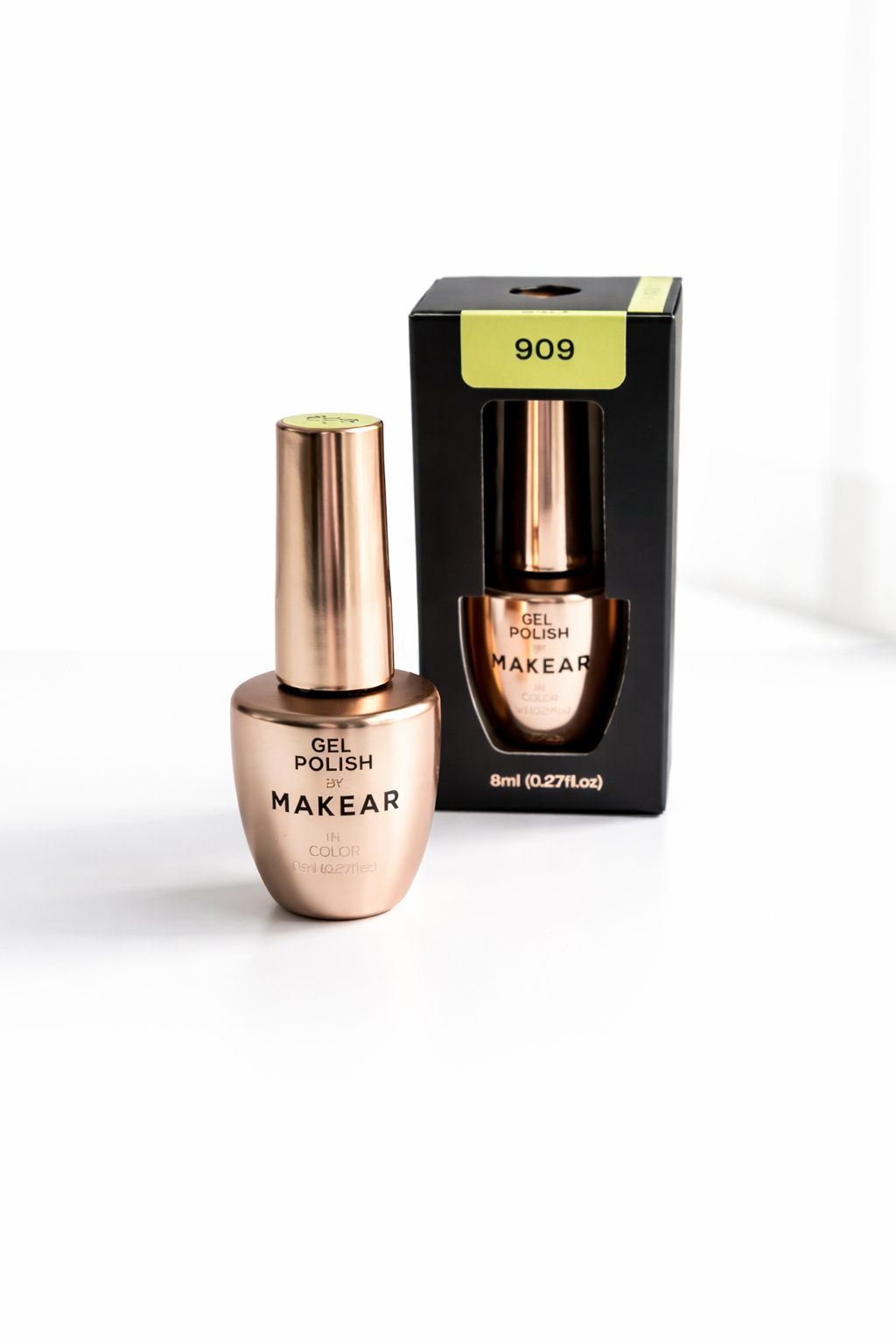 Makear UV- Nagellack 909 8ml - UV/LED Gel Polish HEMAFREE