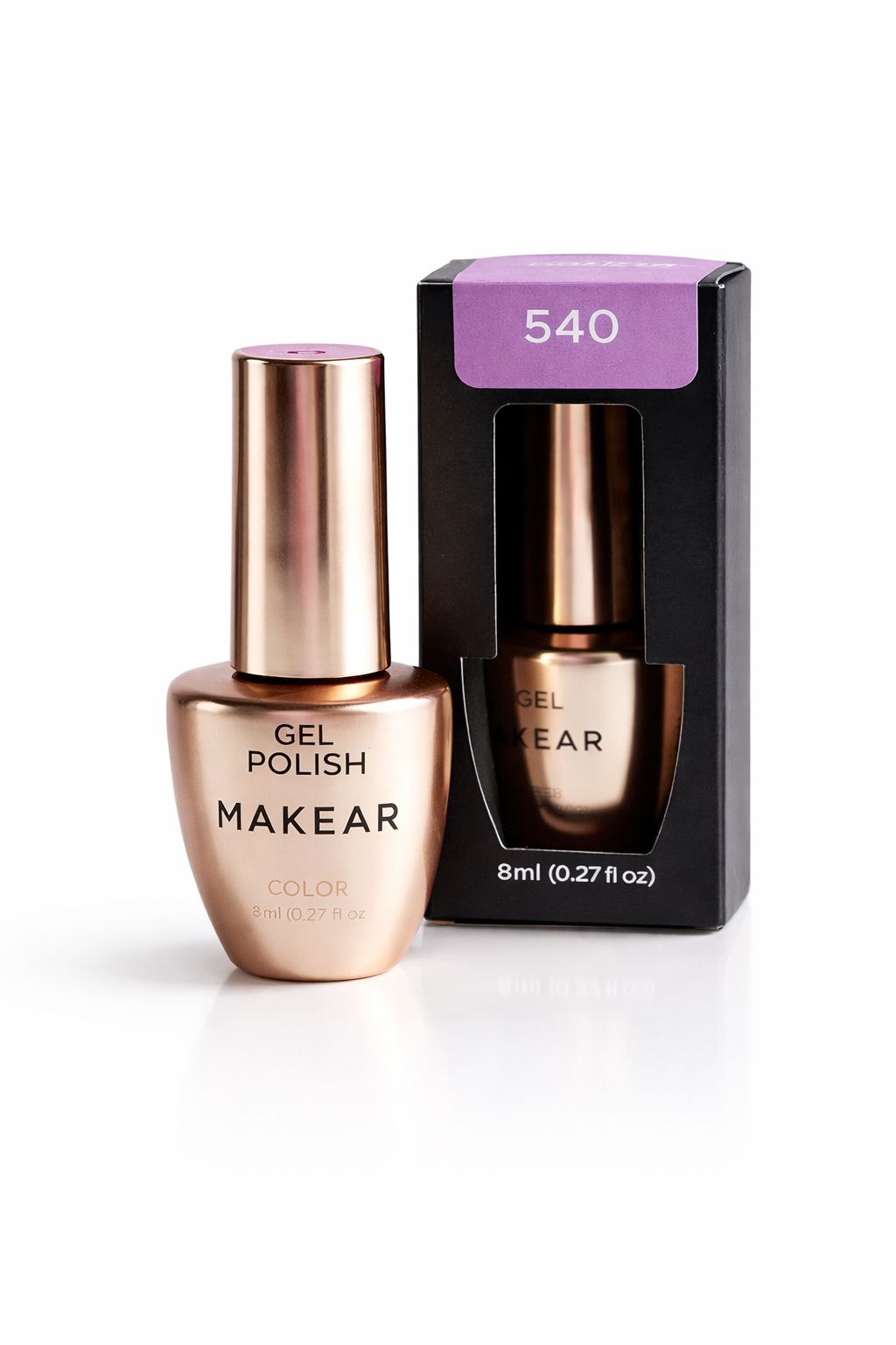 Makear UV- Nagellack 540 8ml - UV/LED Gel Polish HEMAFREE