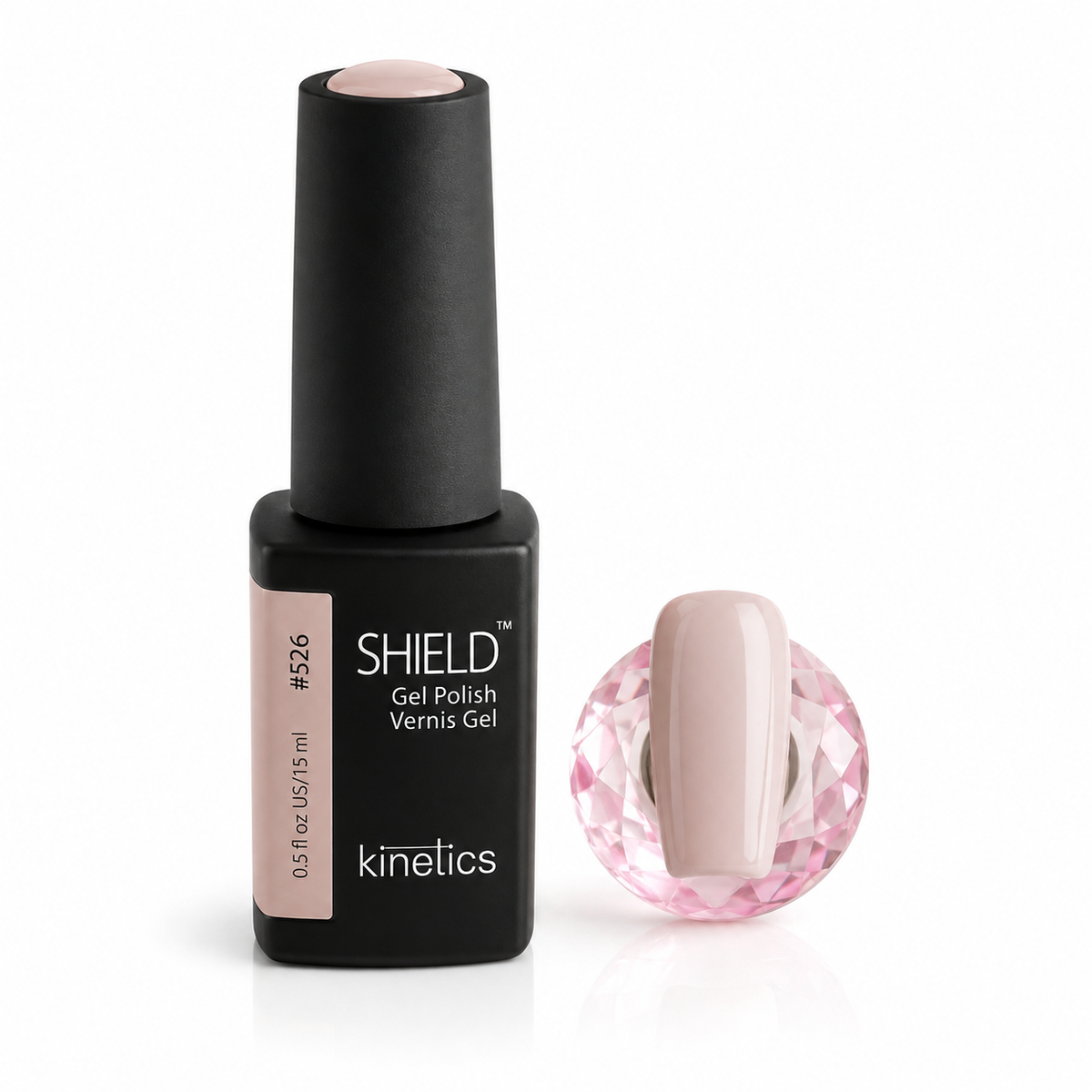 Kinetics Gel Polish 526 Spirit of Nude (mit dezentem Glitzer)