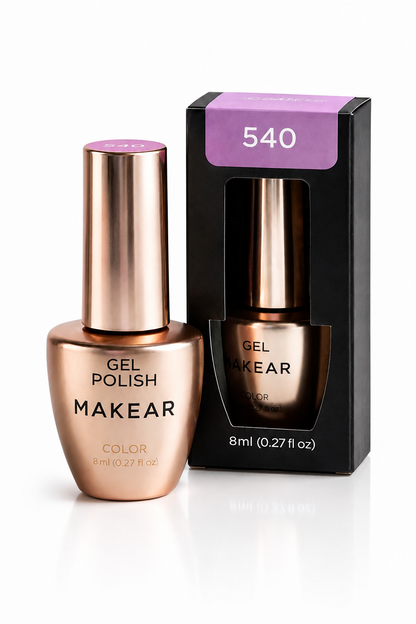 Makear UV- Nagellack 540 8ml - UV/LED Gel Polish HEMAFREE
