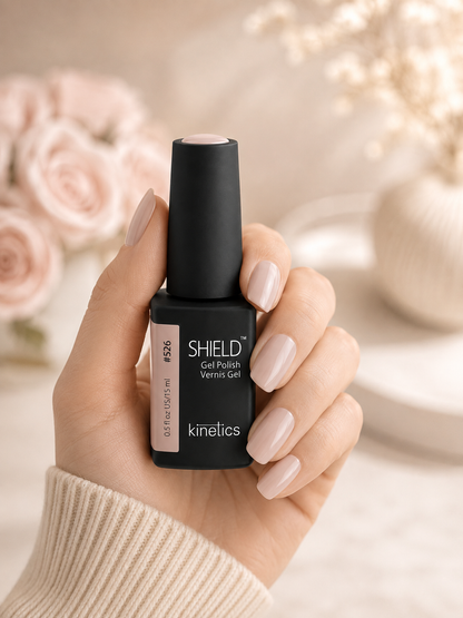 Kinetics Gel Polish 526 Spirit of Nude (mit dezentem Glitzer)
