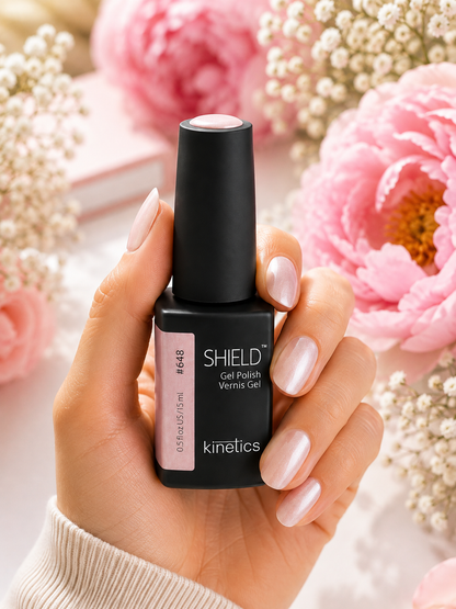 Kinetics Gel Polish 648 Perspective (mit dezentem Glitzer)